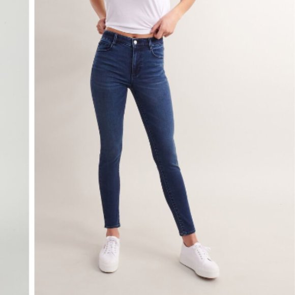 Garage High Rise Jeggings Size 0 Capitol Blue Indigo - Picture 3 of 10